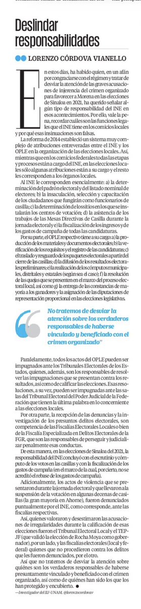Lorenzo Córdova V. tweet media