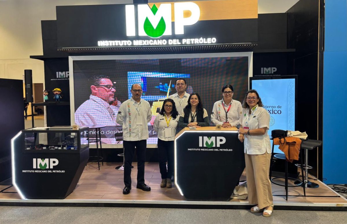 IMPetroleo's tweet photo. El IMP está presente en @OnexpoNacional.

La Dra.@ElizabethMar_J asistió a este encuentro del sector gasolinero, fortaleciendo el diálogo y la colaboración en la industria energética.

#IMP #ONEXPO https://t.co/hUccK7hptQ