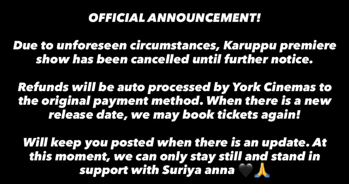 Canada Suriya Fans Club tweet media