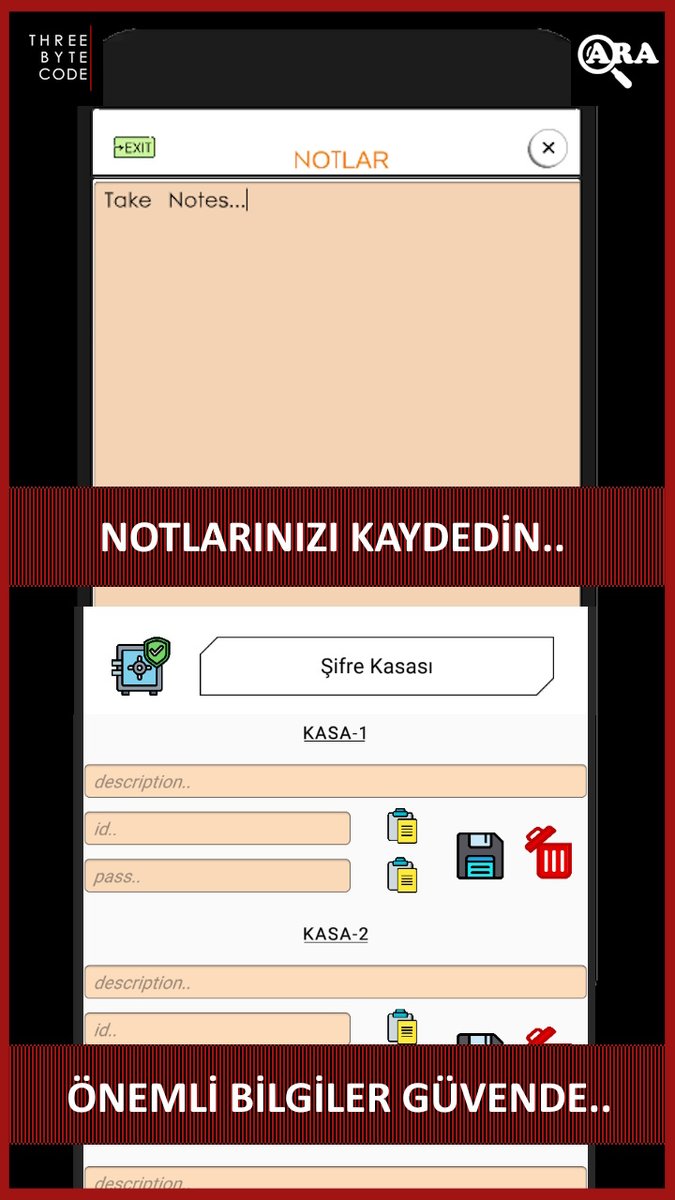 threebytecode's tweet photo. Ücretsiz indir...
ARA
Bi' uygulama... 
https://t.co/eqpVthocBq
ne ararsan ARA , aradığın herşey , bi' uygulamada !  

#Android #Unity #games #Samsung #Huawei #Xiaomi #Casper #Vivo #reeder #OnePlus #AI #yapayzekâ #uygulama #iphones #androidonly #ensonhaber #yeni #türki̇ye https://t.co/2L5KAtfdUb