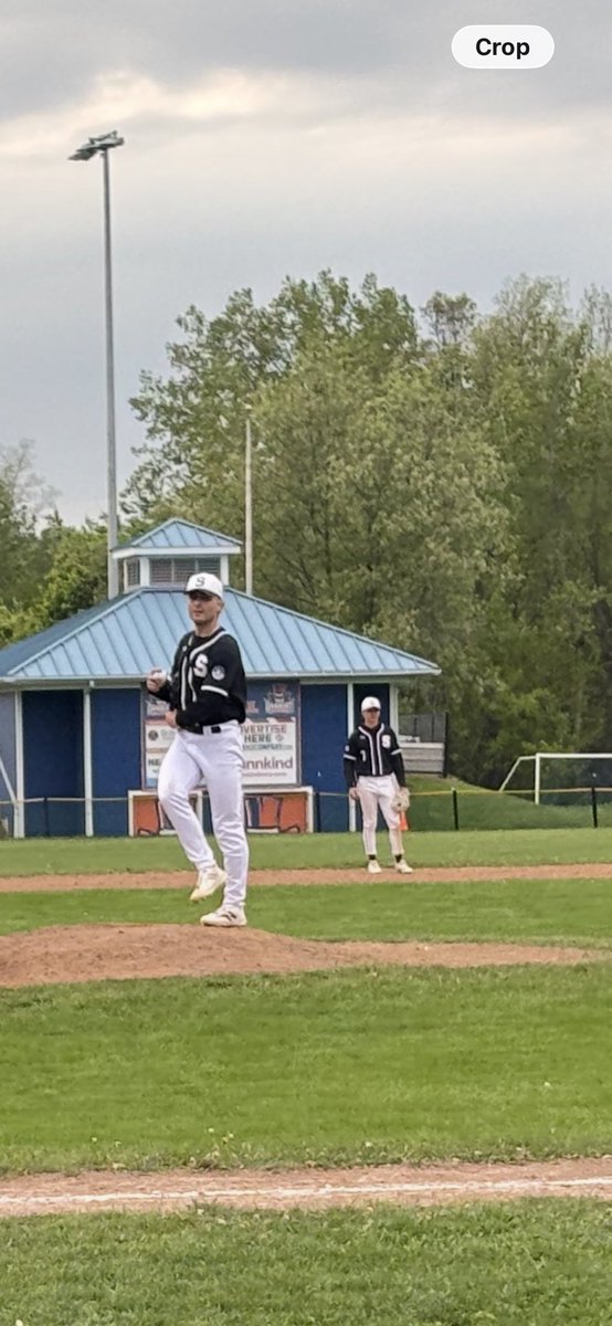 staplesbaseball's tweet photo. #GoWreckers #21Outs #ctbase @fciac @DaveRuden @GametimeCT @ciacsports 
Staples 8 Danbury 1 F https://t.co/Y2h1xRej4H