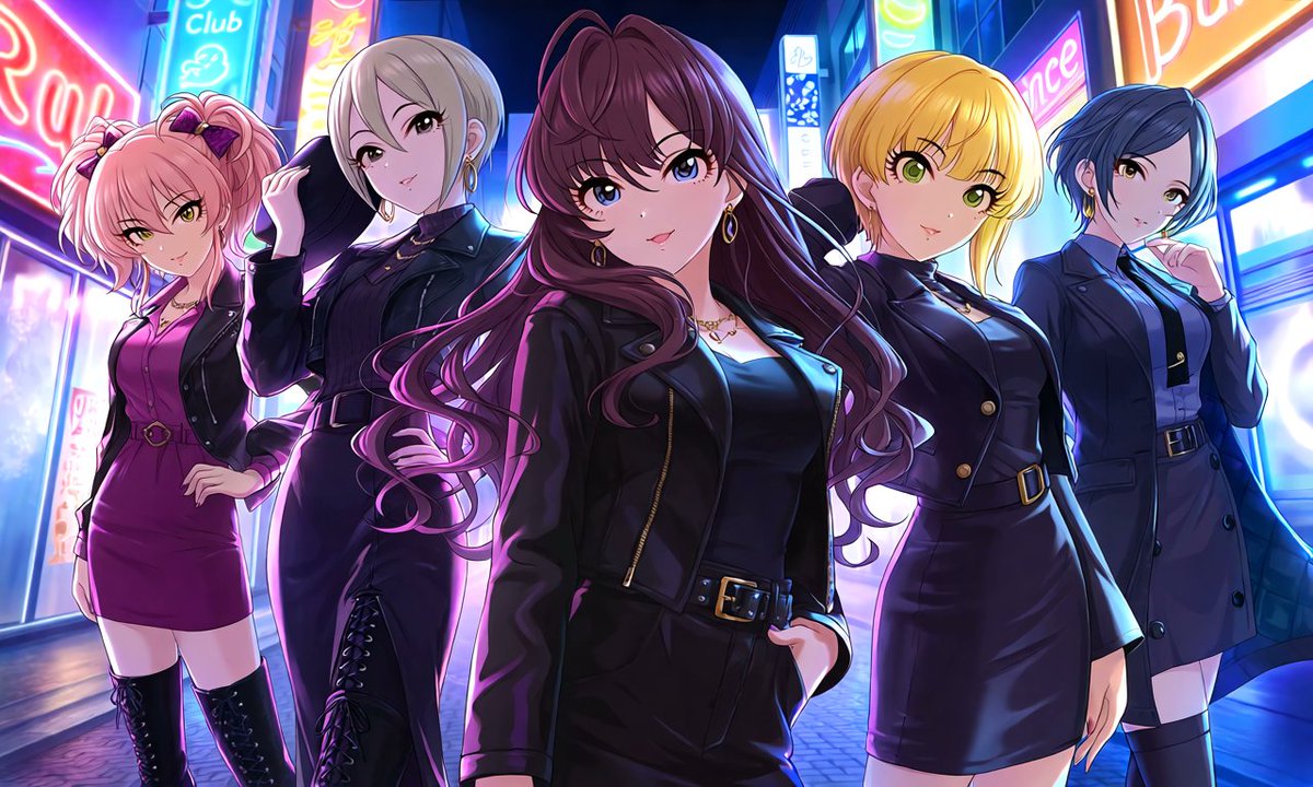Lipps #城ヶ崎美嘉 #塩見周子 #一ノ瀬志希 #宮本フレデリカ #速水奏