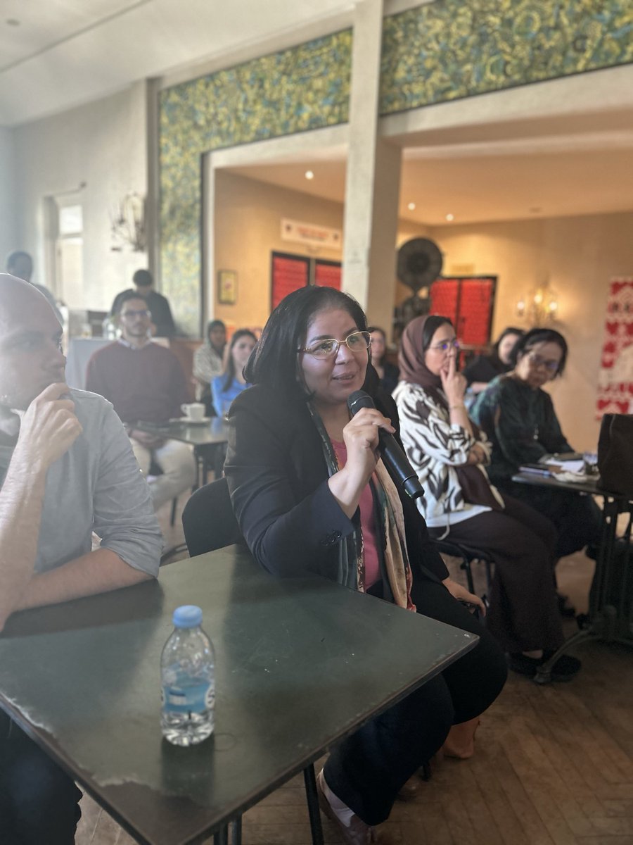 BelgiqueMaroc's tweet photo. #DEVTALKS #6

🎤M. Mahdi Halmi de @UNFPAMaroc nous a parlé de #transition_démographique et de l’opportunité qu’elle représente pour le 🇲🇦. Un #talk aux mille facettes, ouvrant la voie à une multitude de discussions riches et impactantes.

🙌🏽 Merci pour ces échanges inspirants ! https://t.co/WEA60tQADc
