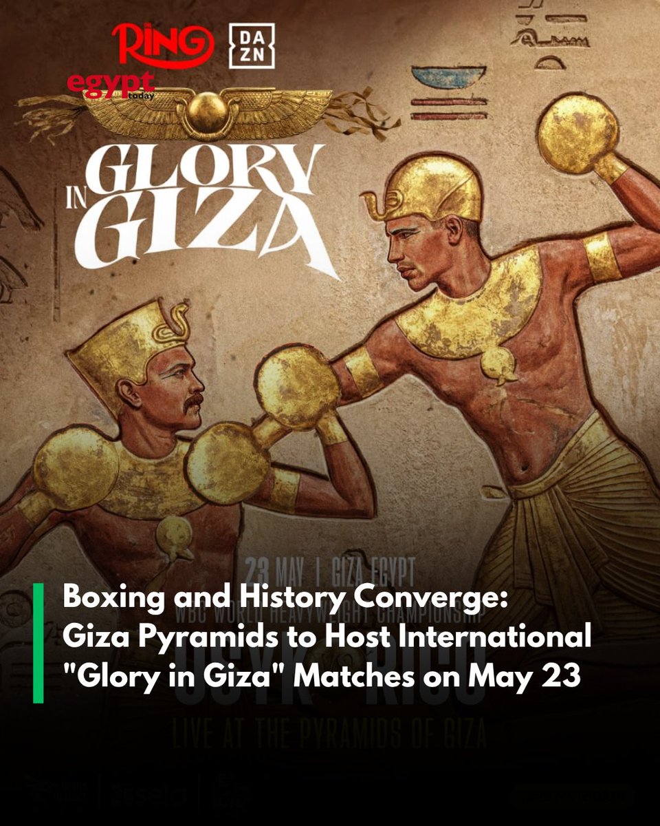 The Giza Pyramids will host one of the world’s most anticipated boxing ...