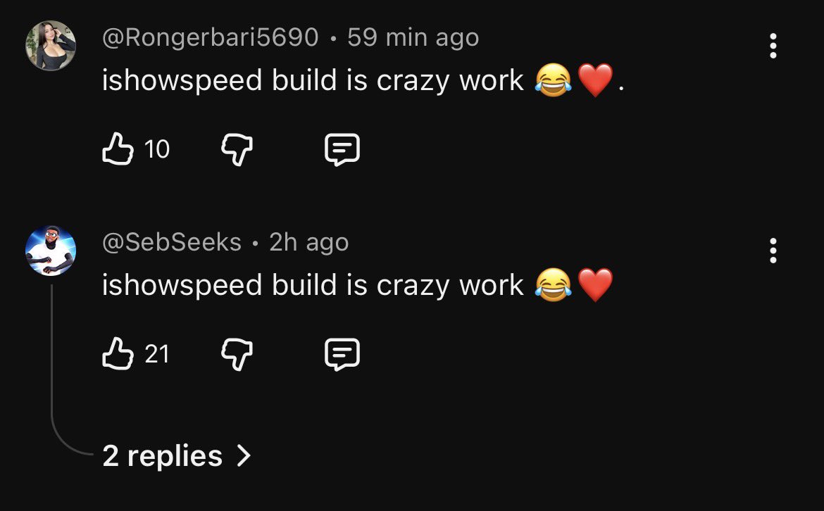 sebseeksreal's tweet photo. why a bot copying my comment 😢😔 https://t.co/lx3ze4XalG