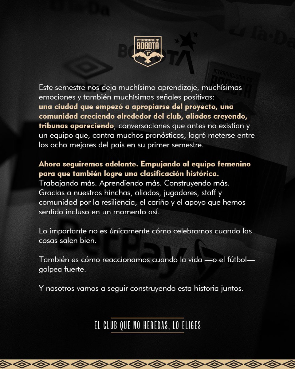 Internacional de Bogotá tweet media