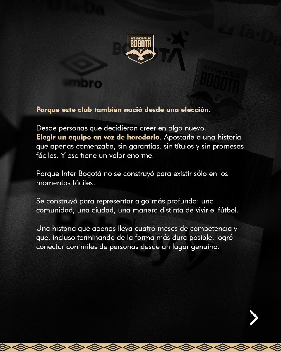 Internacional de Bogotá tweet media