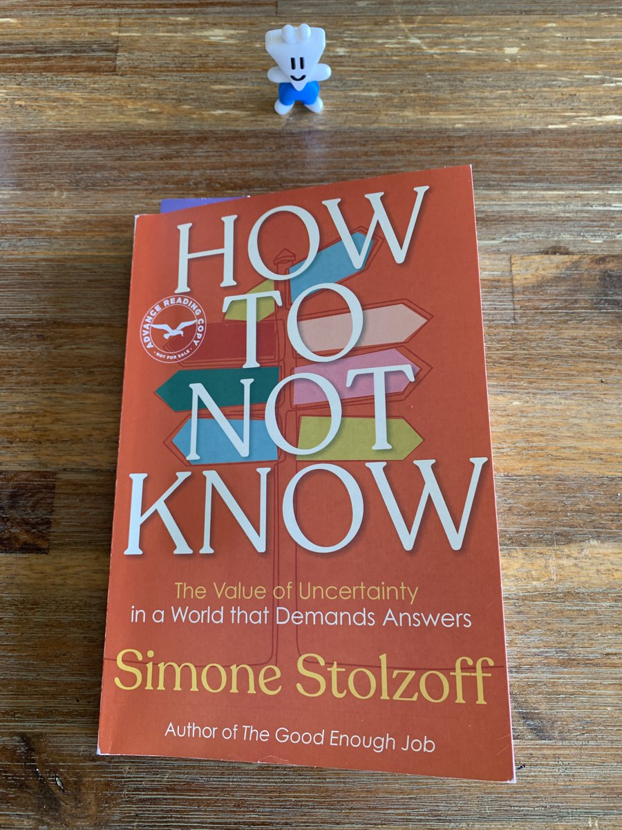 moretothat's tweet photo. Fear is our default reaction to uncertainty, but what happens when you learn to embrace it?

This is the question that my friend @SimoneStolzoff explores in his new book, How to Not Know.

Simone is an incredible storyteller, drawing upon stories of people that find themselves in the depths of the unknown.

He breaks the book into 3 parts: Comfort, Hubris, and Control. You can think of them as the 3 forces that keep us from exploring uncertainty, which prevents us from expanding our horizons.

But by reading this book, you’ll understand how to reframe each of them.

The world feels more uncertain than ever, and you can either fear it or embrace it. How to Not Know is a great place to start if you’re looking to choose the latter.

Get the book here: https://t.co/Qdi5NldZbb