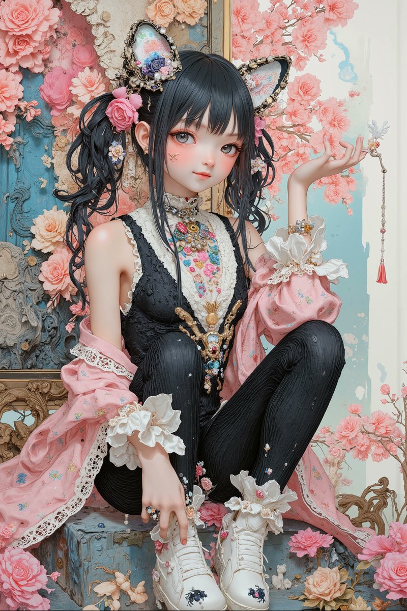 うわぁ～✨めちゃくちゃかわいい🩷🖤✨