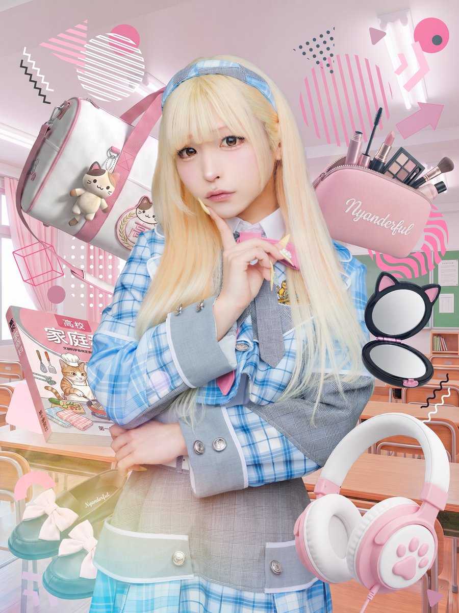 O #にゃんだふる！ liberou o novo lançamento de foto dos seguintes