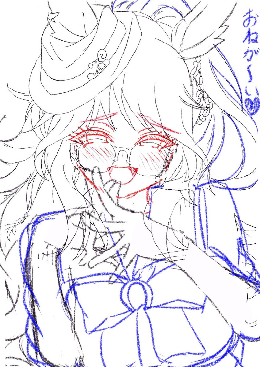 えかざわ🍀イラスト練習中 tweet media
