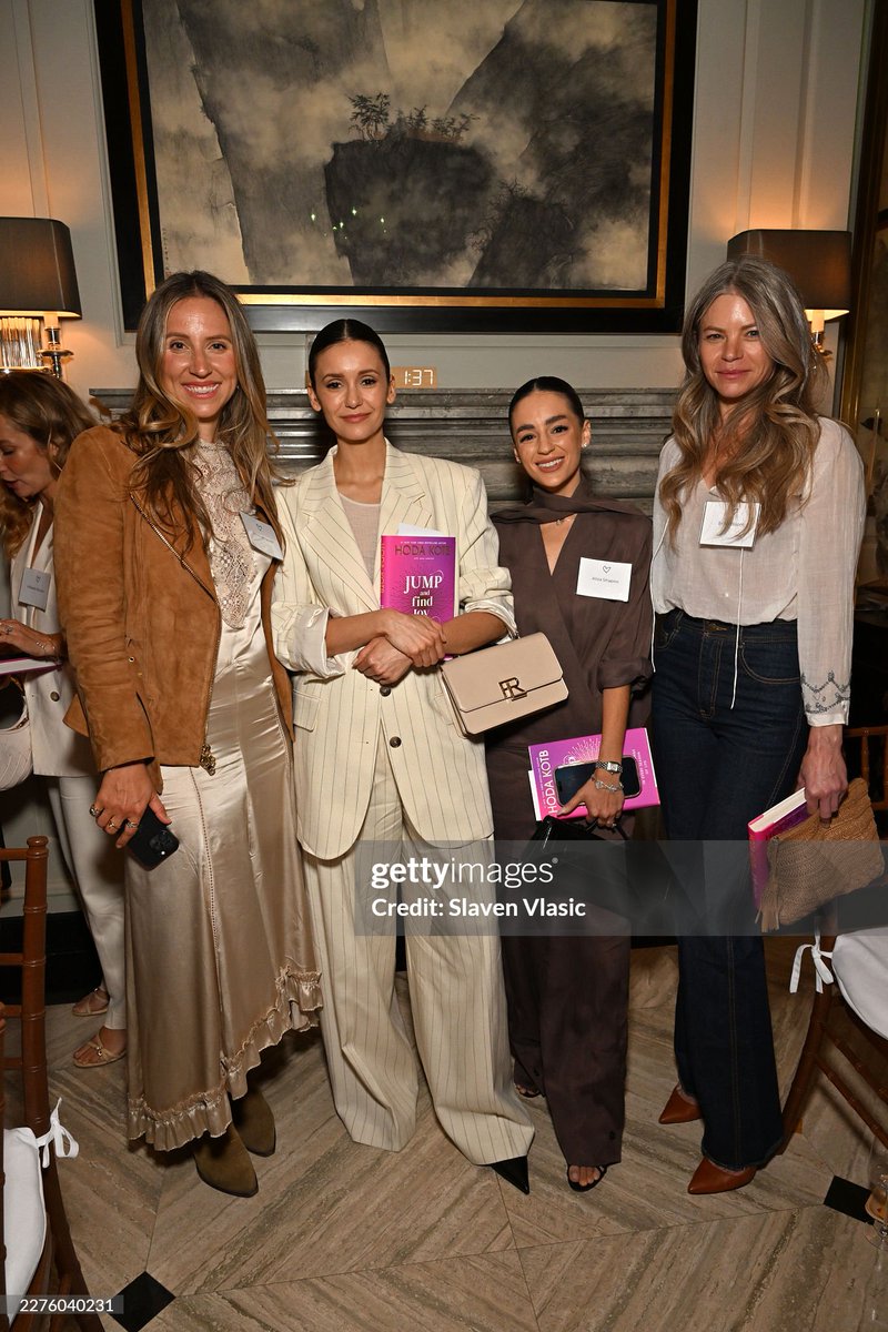 Nina Dobrev attend the Women in Wellness Lunch at a private residence on  May 12, 2026 in New York City