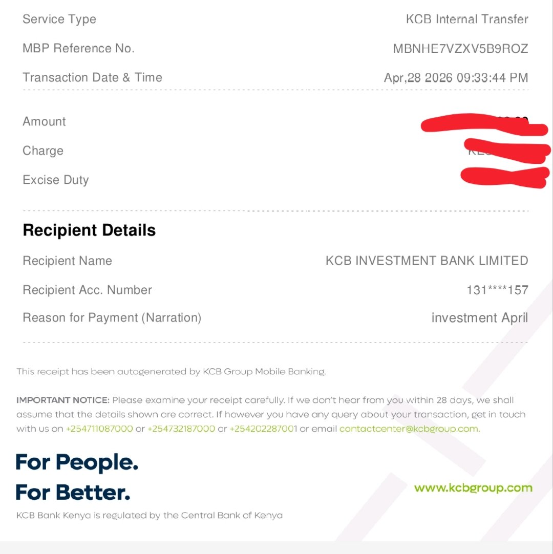 fitzmurry's tweet photo. @KCBInKenya @KCBCare aki woishe...pesa zangu kidogo can go missing instead of earning interest.
Am about to give up after visiting your branches 3 times this week with no response apart from "we've escalated"

Sina nguvu ya kelele kwa sasa but I can make one https://t.co/hQOvllQdTI