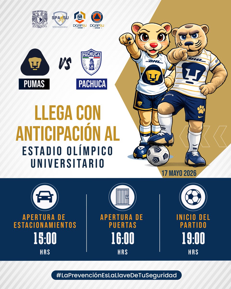 Protección Civil UNAM tweet media