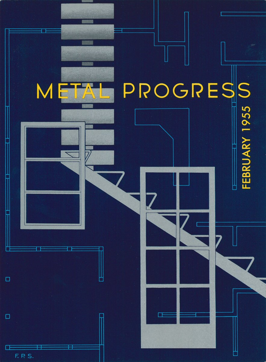 ASMInternatnl's tweet photo. These archived Metal Progress covers showcase the bold visual identity that helped shape materials science publishing.

Explore more in the latest AM&P article: “Mid-Century Modern: The Art of Metal Progress Magazine.” 📖
AMP 03 May 2026: https://t.co/VTM3Xjyfnb

#MaterialsScience #EngineeringHistory #MetalProgress #ASMInternational #AMPmagazine
