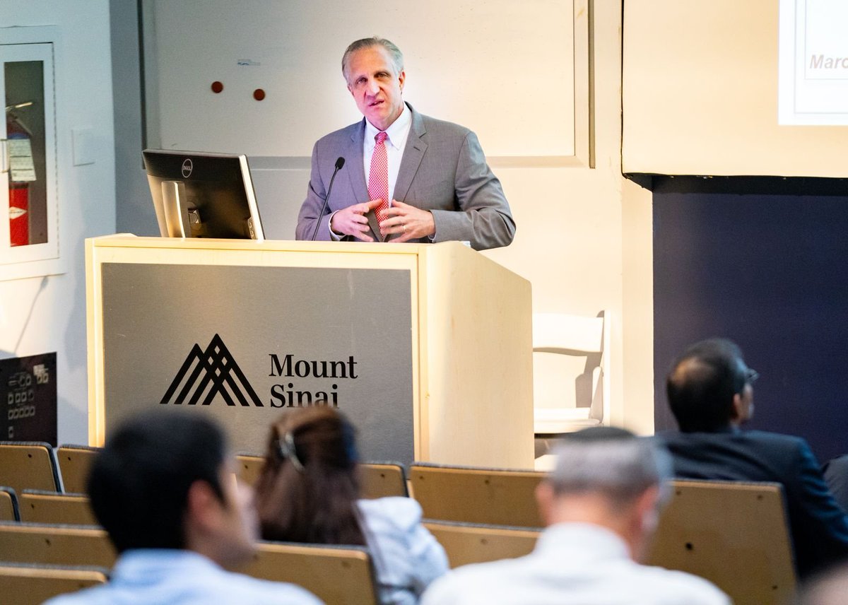 MountSinaiHeart's tweet photo. Thank you to Bradley A. Maron, MD, from @UMmedschool, for presenting the Simon Dack, MD, Memorial Lecture on “The Promise of AI in Pulmonary Hypertension,” highlighting how #ArtificialIntelligence is rapidly transforming medicine. View here: https://t.co/OZ6BlxKFgR

#CardioX #AI https://t.co/HlHj8V2VXS