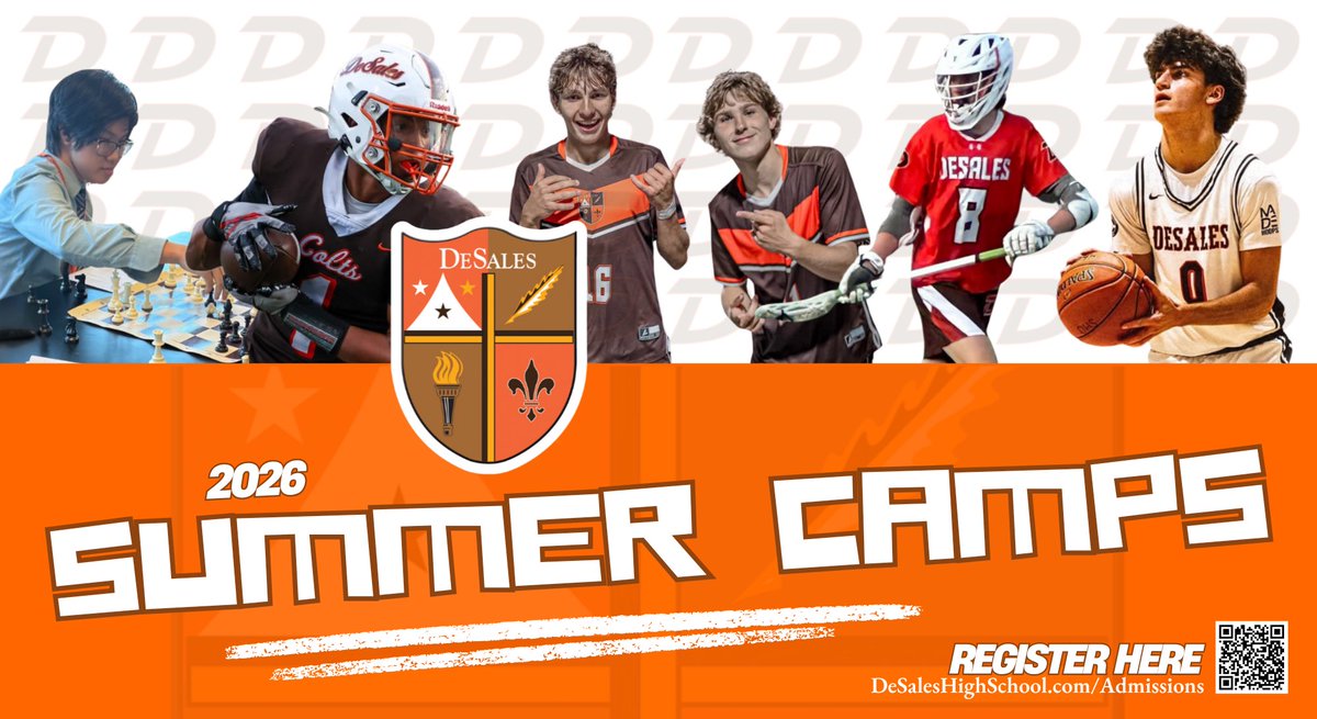 DeSalesDCP's tweet photo. Calling all Future Colts 📢 Spend your summer at DeSales with our Youth Athletic Camps! Register at https://t.co/Kv2AcNG6gG https://t.co/TUYr4sWNuP