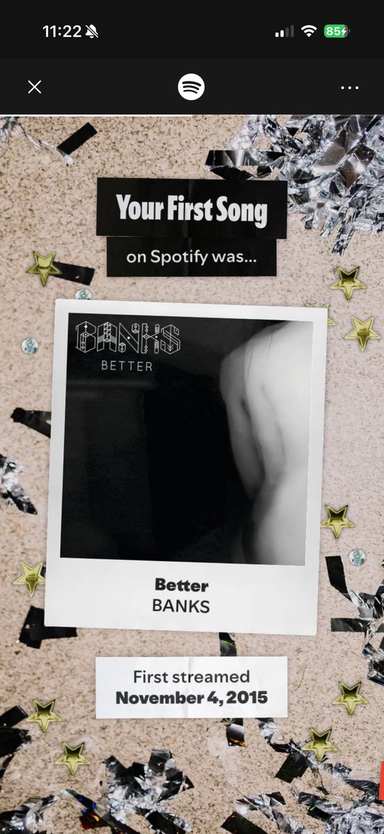 coldbrewho's tweet photo. a goated first song to stream on spotify as a moody 17 yr old 
still love u @hernameisBANKS https://t.co/sDESeftKKv