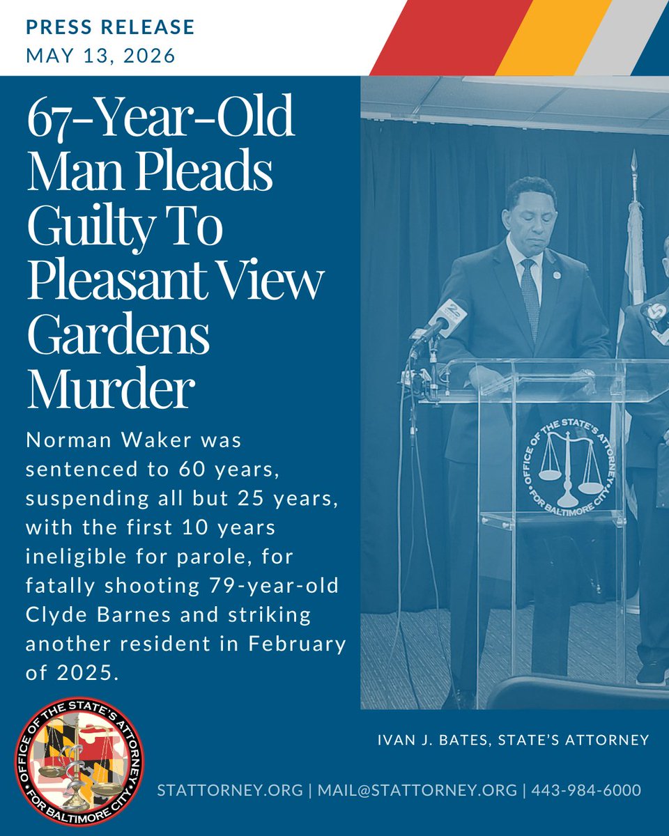 Baltimore City State's Attorney's Office tweet media