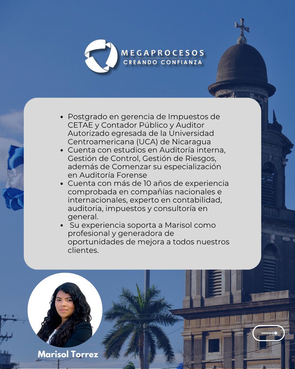 Megaprocesos's tweet photo. Equipo de Megaprocesos Nicaragua está listo! 🇳🇮

Mayo nos sigue sorprendiendo y no podíamos dejar pasar la oportunidad de presentarte a los profesionales que estarán representándonos en el Seminario Regional Interamericano de @CC_PN 

#Megaprocesos #Centroamerica #Nicaragua https://t.co/zaXvrotibA
