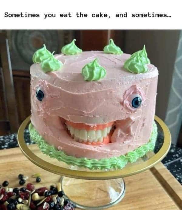 TheDarkCow's tweet photo. @DoomsdayGoth description - picture of a box cake mix made without instructions https://t.co/vicvQipp3G