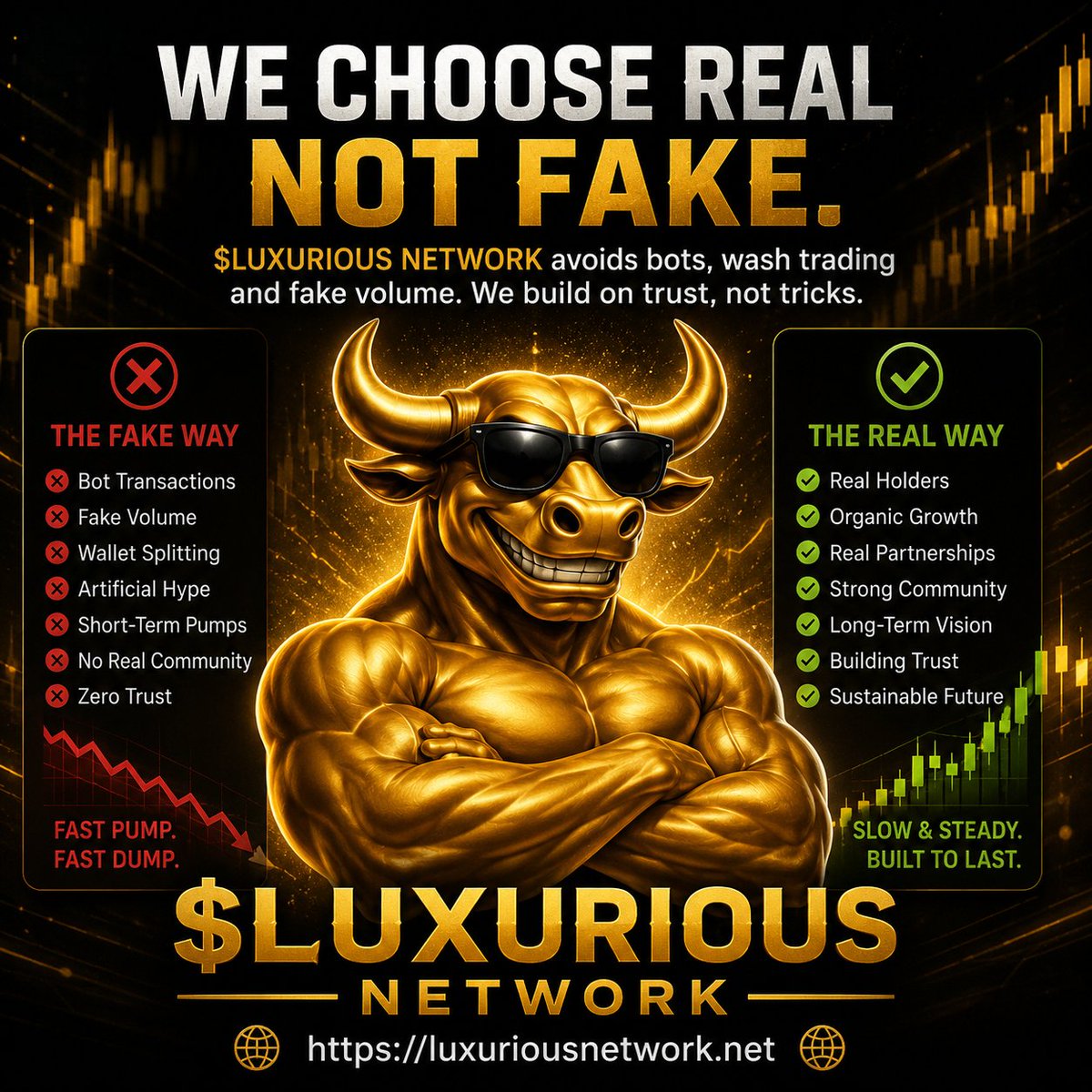 Big Crypto Bull | $LUXURIOUS 💎 base.eth MEMECOIN tweet media