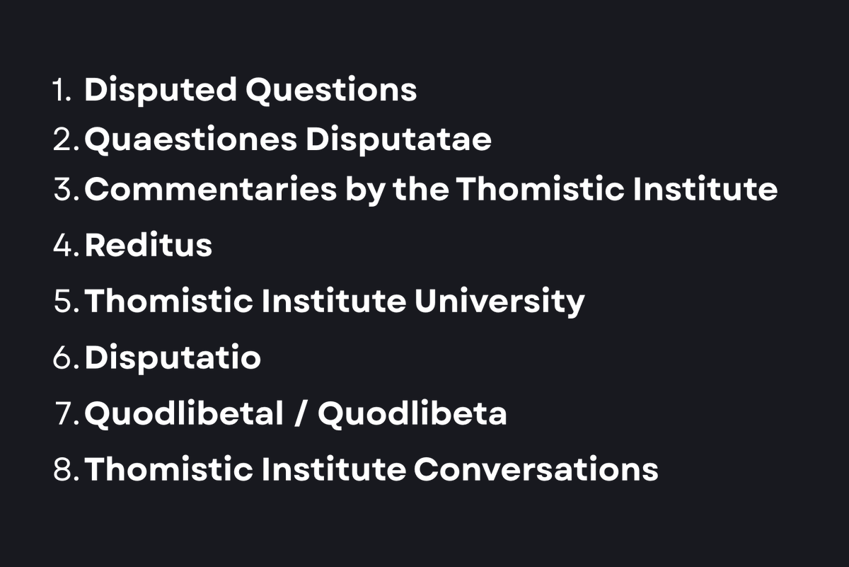 Thomistic Institute tweet media