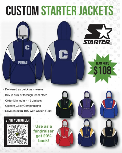 blastmidwest's tweet photo. Custom old school/retro STARTER JACKETS are back - exclusive through BLAST!

DM or email rmiller@blastfundraising.com to learn more
#STARTER #TEAMGEAR #BLAST https://t.co/b3OqTx73G3