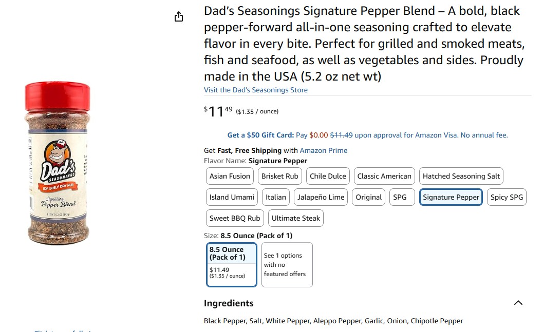 Dad’s Seasonings tweet media