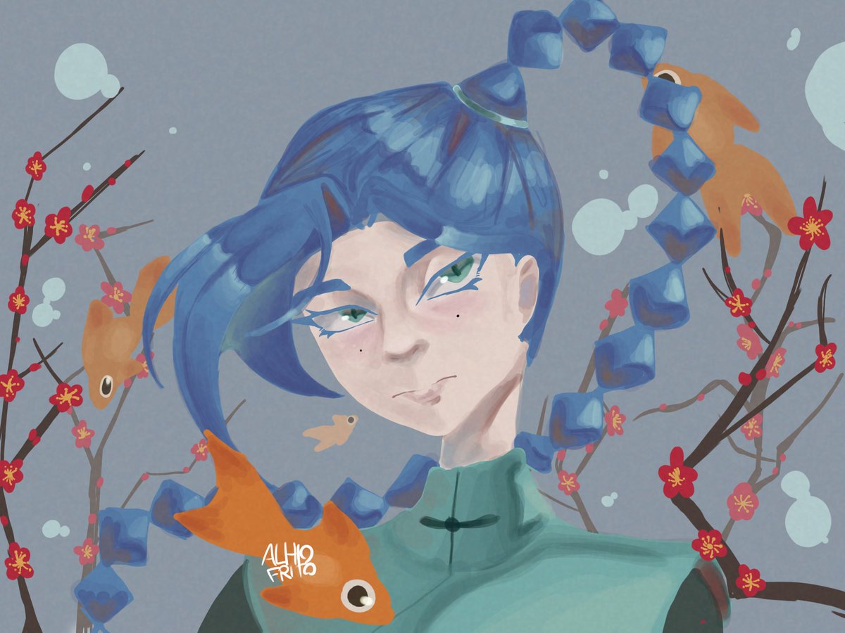 Rib308's tweet photo. It's beem a while since i did it 
But since it's her birthdey, why not ...?

Happy birthdey Thirteen 

#scissorseven #PlumBlossonThirteen https://t.co/U87GSeOQj0