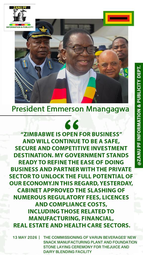 ZANU PF tweet media