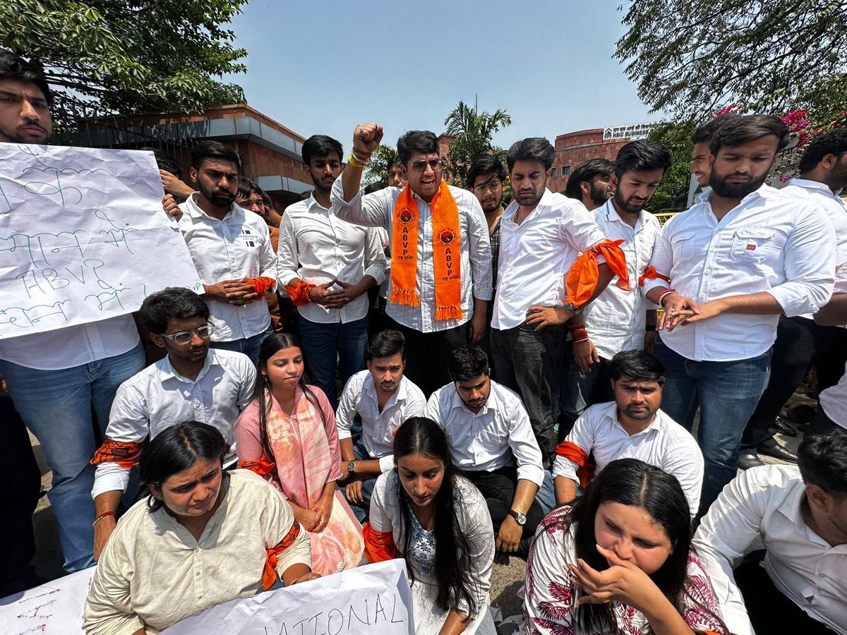ABVP tweet media