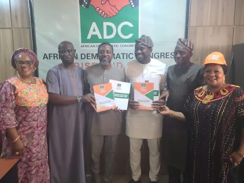 BolanleCole's tweet photo. Hon. Balarabe Akinwunmi, An Aspirant for the Akure North/South Federal Constituency under the African Democratic Congress (ADC) today officially submitted nomination forms at the party’s National Headquarters in Abuja.

The moment reflects more than just a political process, it signals a commitment to purposeful representation, integrity, and addressing the real concerns of the people.

The growing support from residents, especially young people eager for credible leadership and genuine progress, continues to shape the movement ahead.