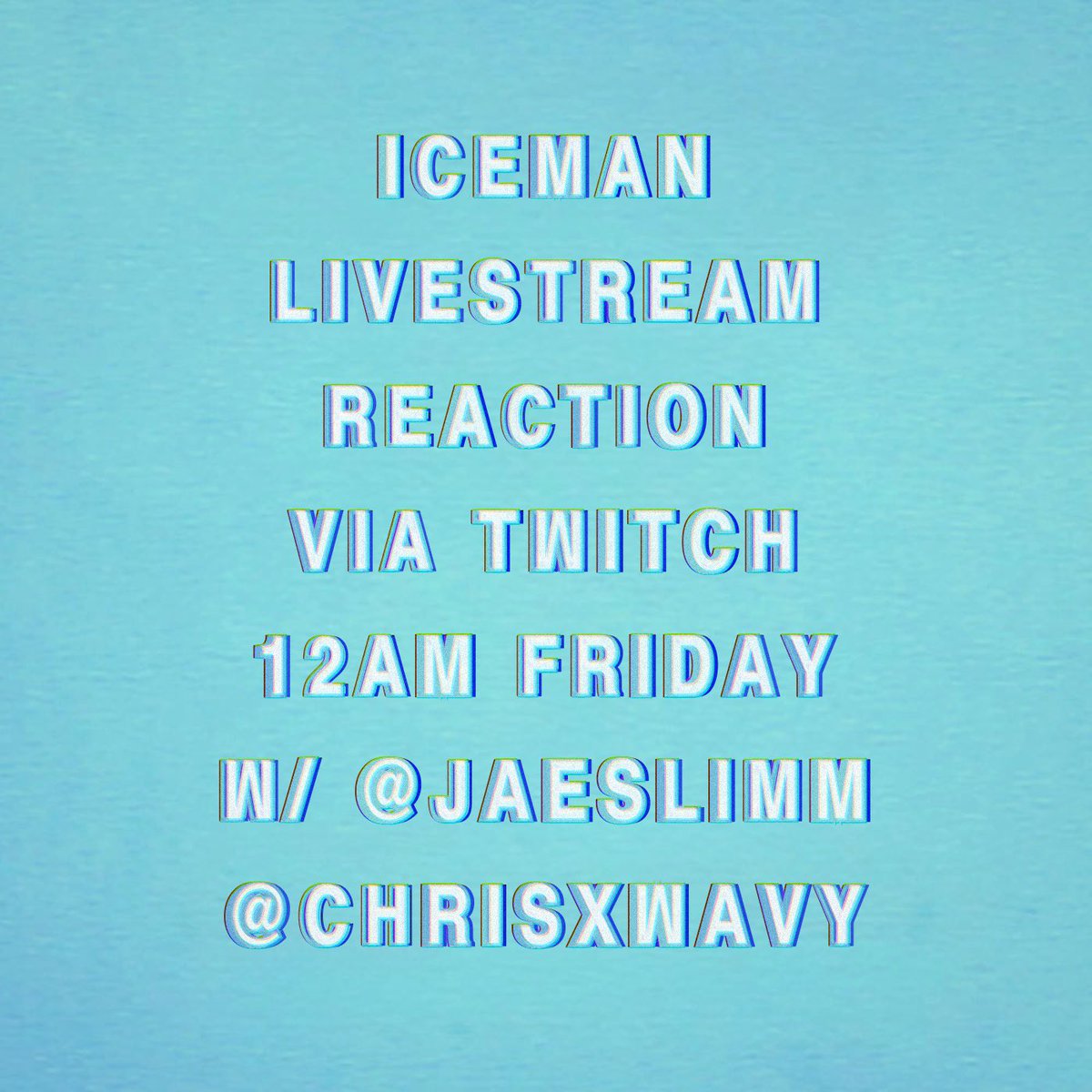 wavesczn's tweet photo. https://t.co/Af5hEaKkXV

TOMORROW NIGHT https://t.co/CfqgdsCCQP
