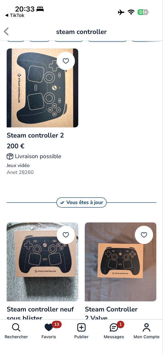 JWN_Studio's tweet photo. Visiblement, tout le monde a reçu son Steam Controller aujourd’hui. N’achetez surtout pas chez eux, Valve va remettre du stock d’ici quelques jours/semaines, il vous suffit juste de réserver votre manette sur leur site : https://t.co/ZXlD3Slh1t. https://t.co/2l4b7hyv6m