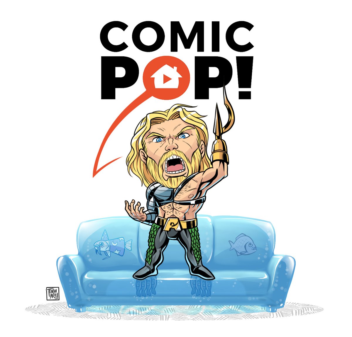 TenshiArtsGt's tweet photo. 19/52 The king of Atlantis needs a Hand for this one!!!
Not sorry! this weeks #backissues from @salsayswhat covers Peter David's Aquaman! 
it's not for the faint of heart or with anger issues... XD only at comic pop! https://t.co/xLb0OskQAL