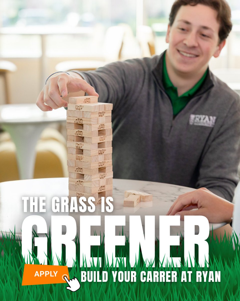 RyanFireProtect's tweet photo. The grass really is greener at Ryan. ☘️
We’re growing our team and looking for people ready to build a career with us.

Take the first step: https://t.co/sAFT2J2Ql3 https://t.co/4lUbLDIQeo