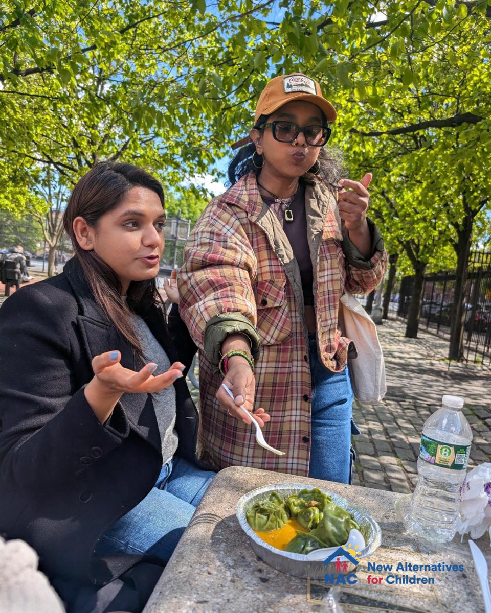 NACKidsCan's tweet photo. Our staff took a trip to Flushing for a delicious food crawl, exploring and supporting incredible AAPI-owned small businesses in the community. 💙

 Our staff had a blast connecting and celebrating the rich diversity of AAPI cultures through food and community. 🍽️💛 https://t.co/JGYoKwrlTA