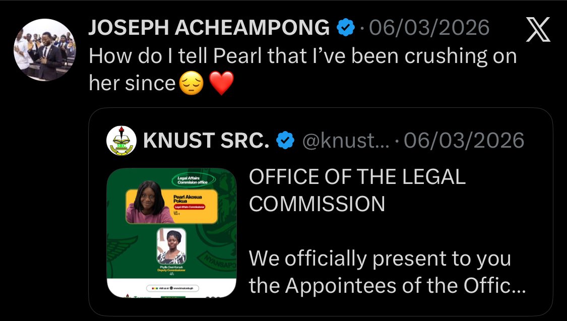 KNUST SRC. tweet media
