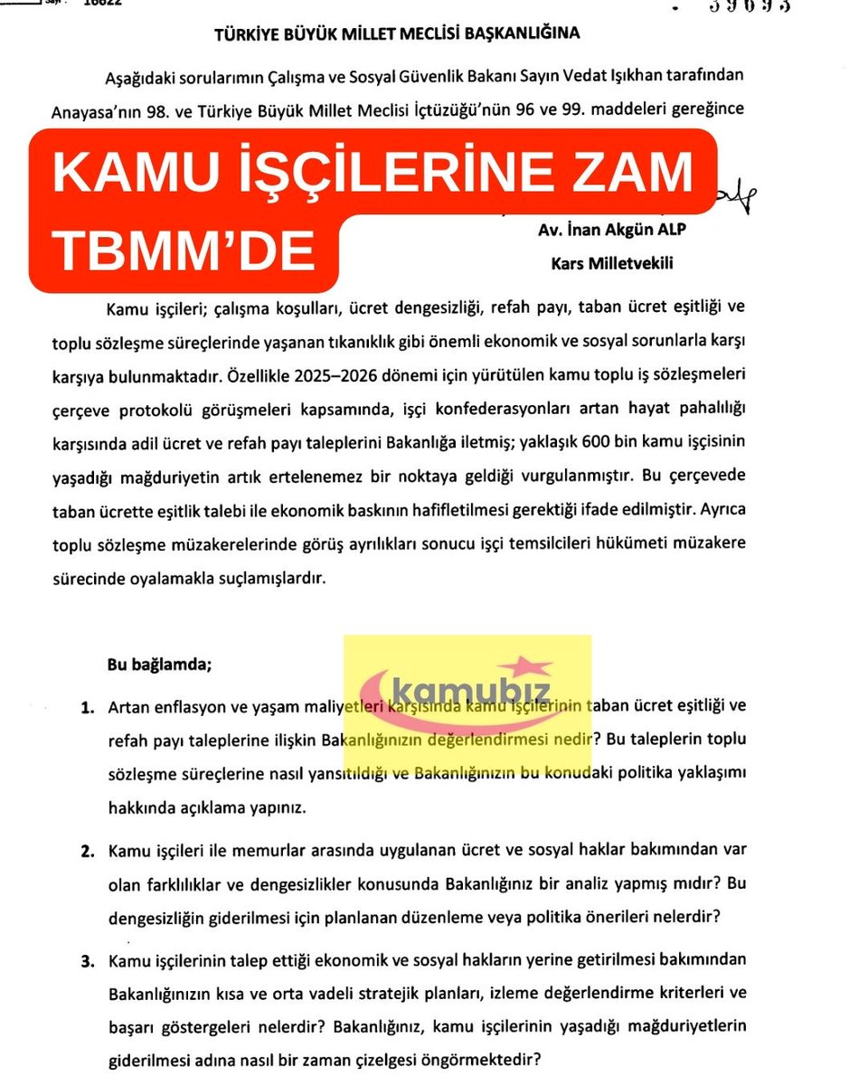 Kamubiz KAMU HABERLERİ BİZDEN! tweet media