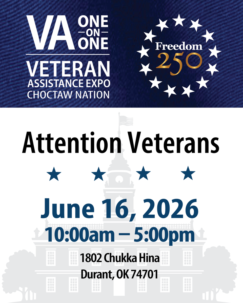 EasternOKVA's tweet photo. Join the EOVAHCS for our upcoming outreach event and discover the incredible resources and support available to you! 

Connect with fellow Veterans, learn about the benefits and services tailored to meet your needs, and engage with experts who are here to help. https://t.co/WIpg9XSsJ3