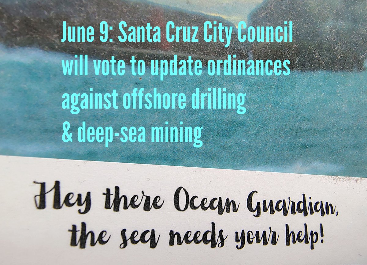 planetweaver's tweet photo. @RomeroInstitute #SaveTheBay
#MontereyBay
#SantaCruz 
June 9
City Council
Key vote
#PackTheChambers 
🌊🌊🌊🌊🐬🌊🌊🌊🌊
@WantToKnowPEERS 
@SaveOurShores https://t.co/Z9AHclKLwl