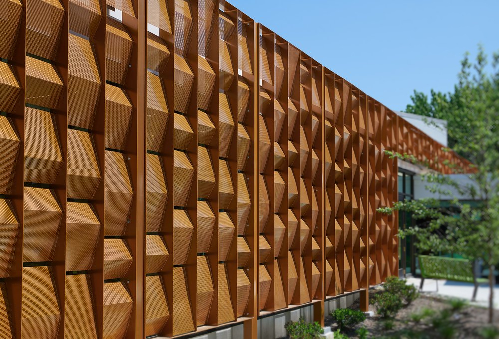 MFRCorp's tweet photo. Screen systems and screen facades can both add style, functionality, and value to your commercial property. Choosing the right style and features for your screen facade system requires knowing your needs. Read more: https://t.co/HOo41hKdce https://t.co/xxEb0r7D1g