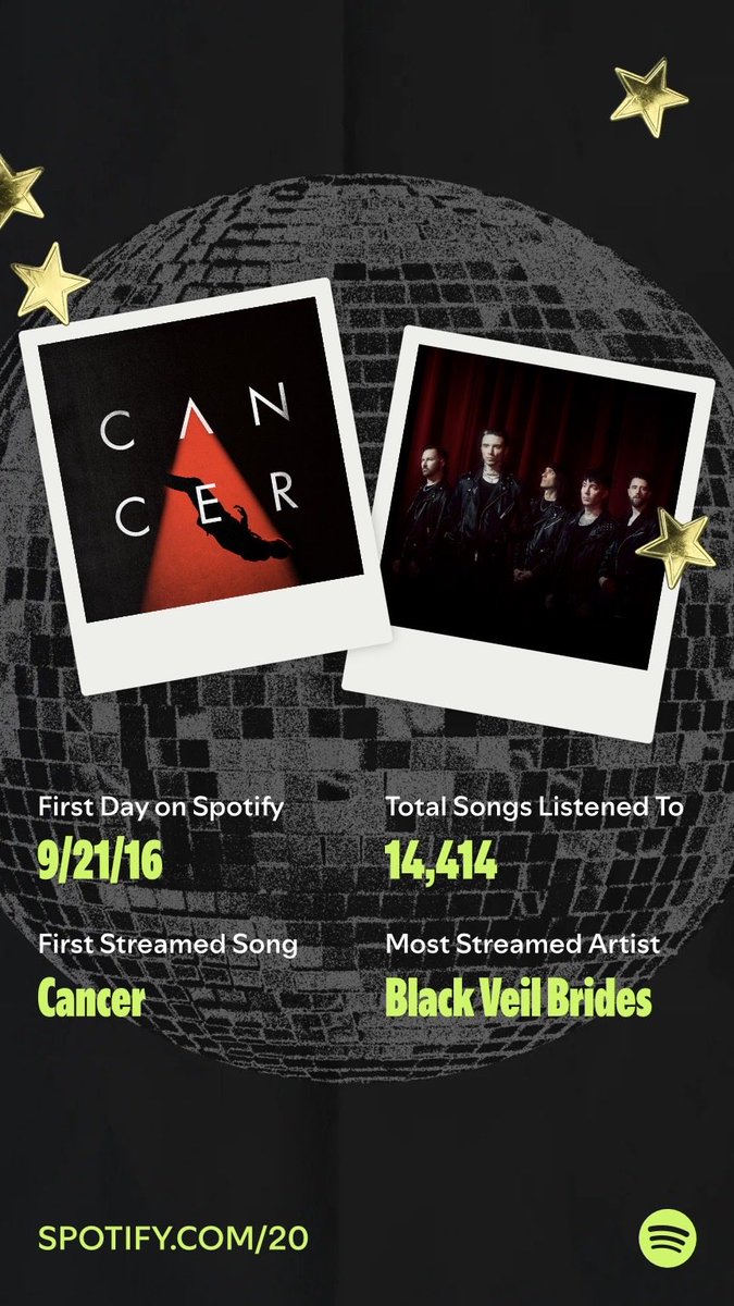 LightsMonarch's tweet photo. Happy birthday to @Spotify! 🥳🎈
I have my opinions on them of course as they should pay their artists more &amp; get rid of all that ai slop, but it is wicked to see all this. The memories I have with these songs &amp; so many more, I tell ya!!
None more fitting than BVB &amp; TØP tho 🤘🖤 https://t.co/CiJkDXVZuy