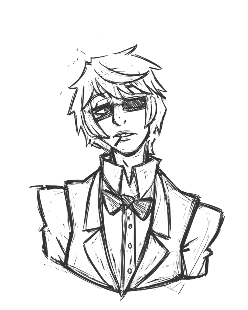 Yuashlie6's tweet photo. So happy how he came out. I wanted to keep it simple and sparing; it was a test of restraint. Still, making my favorite character of the series was a labour of "LOVELOVELOVELOVELOVE". iygiygi lol. https://t.co/G0Gxkh2h8J