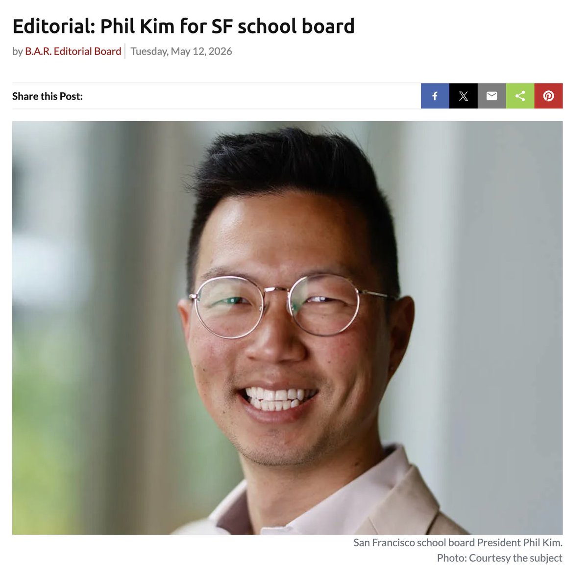 SF Democratic Party tweet media