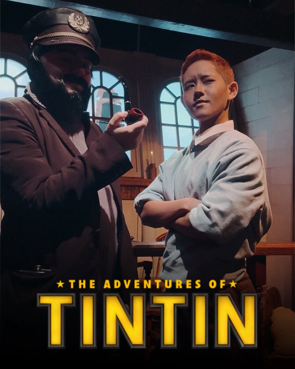 BulletsnBats's tweet photo. can’t wait for an upcoming tintin sequel!
#tintin #theadventuresoftintin #captainhaddock #tintincosplay https://t.co/YR0CEUDhSj