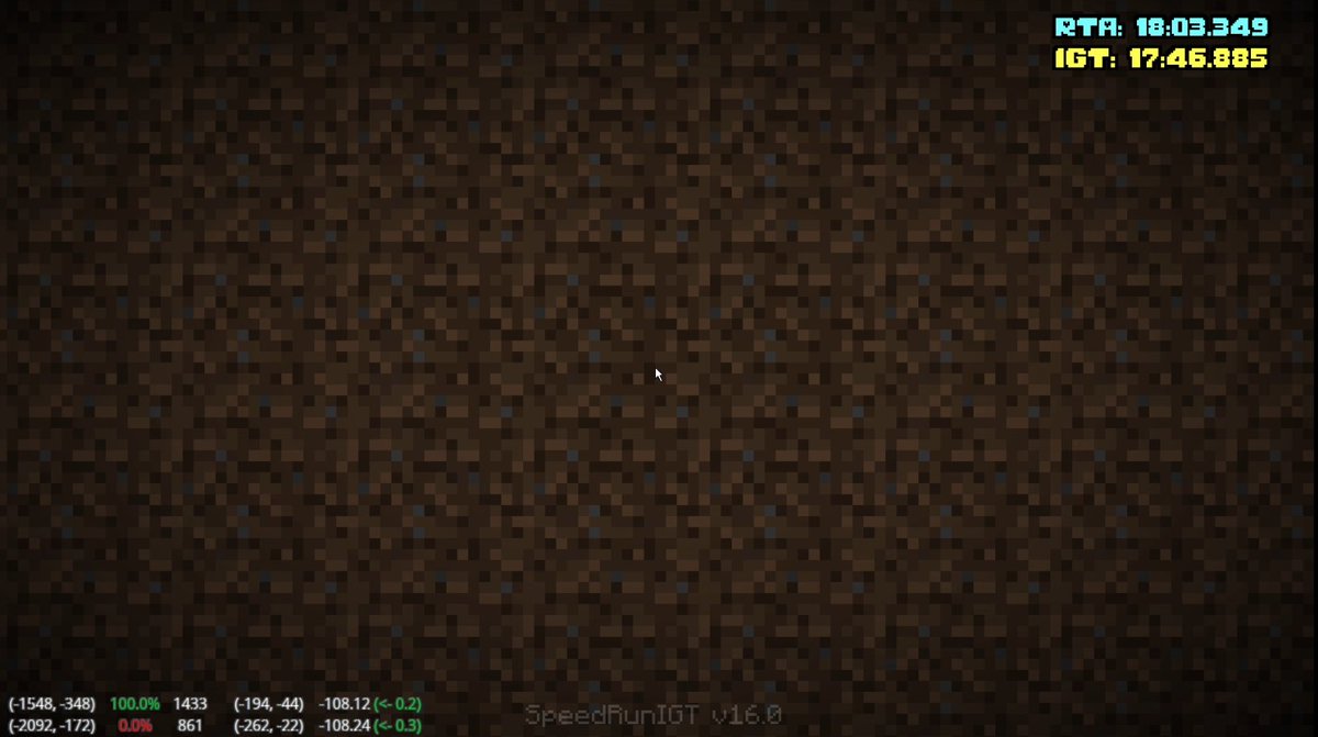Mark_Napkin's tweet photo. got sub 20 in minecraft RSG! https://t.co/SV4sKr9B4v