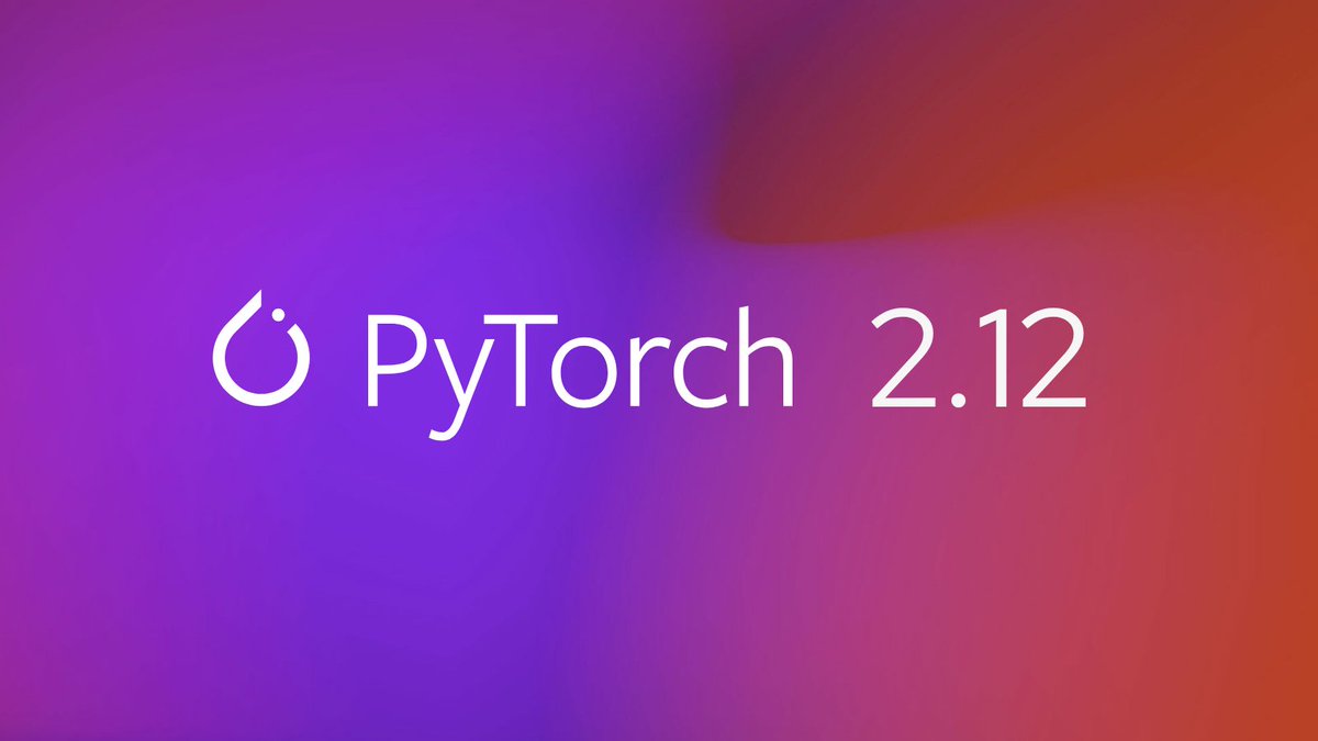PyTorch tweet media