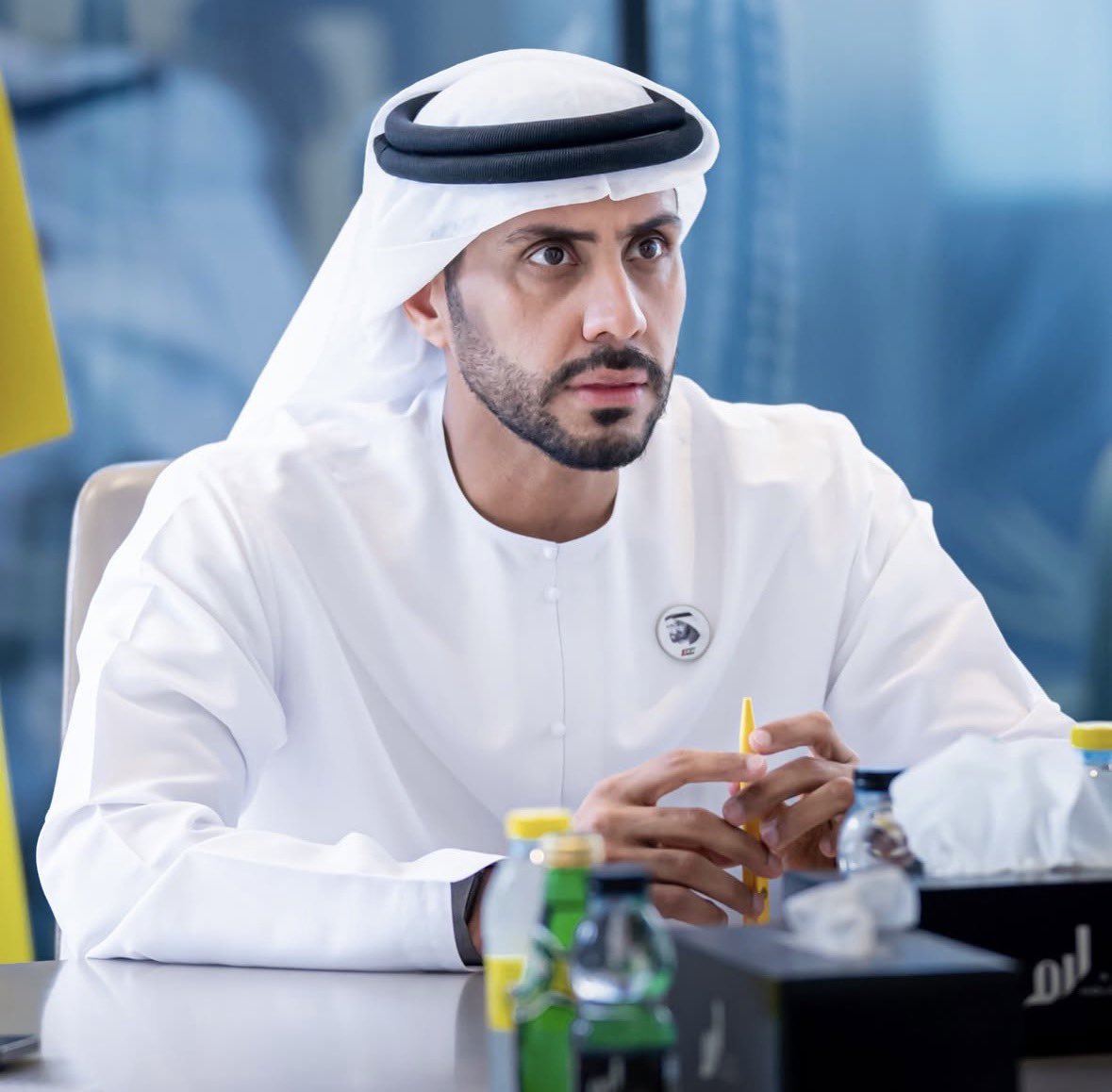 NewsWSL's tweet photo. 🎙️| أحمد الطنيجي " رئيس شركة كرة القدم "

• أن شاء الله نفرّح جماهيرنا بالبطولات في الموسم القادم 
• بإذن الله الموسم القادم سيكون موسم الحصاد https://t.co/pySMIJVdml